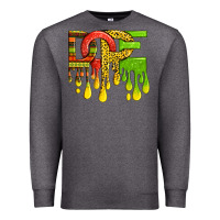 Charcoal Heather black history juneteenth dope Premium Sweatshirt - texasbilliewilder