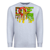Heather Grey black history juneteenth dope Premium Sweatshirt - texasbilliewilder