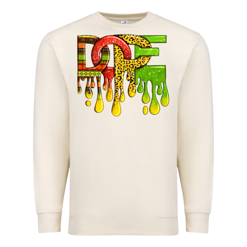 Black History Juneteenth Dope Premium Sweatshirt by texasbilliewilder | Teevron