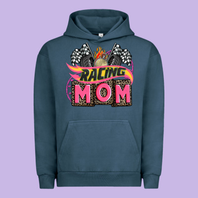 Racing Mom With Racing Oto Equipment Urban Hoodie Designed By Adodesignshop