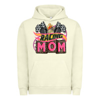 Pigment Pistachio racing mom with racing oto equipment Urban Hoodie - AdoDesignShop