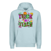 Blue Mist trick or teach Premium Hoodie - AdoDesignShop