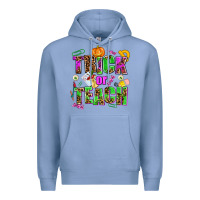 Colony Blue trick or teach Premium Hoodie - AdoDesignShop