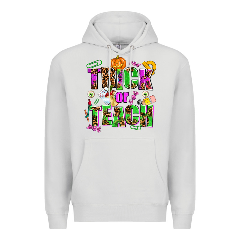 Trick Or Teach Premium Hoodie by AdoDesignShop | Teevron