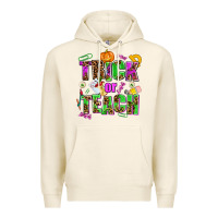 Tofu trick or teach Premium Hoodie - AdoDesignShop