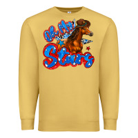 Antique Gold oh my stars horse Premium Sweatshirt - Zillion Design Studio