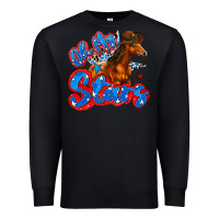 Black oh my stars horse Premium Sweatshirt - Zillion Design Studio
