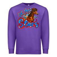 Purple oh my stars horse Premium Sweatshirt - Zillion Design Studio