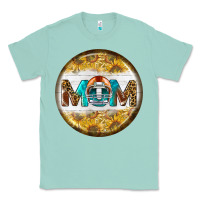Seafoam american football round earrings Classic Tee - BundleAndBundleShop