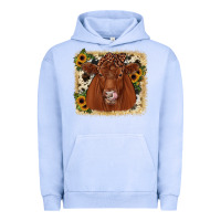 Pigment Grape Ice red angus cowhide sunflower Urban Hoodie - JahusDesignShop