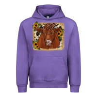 Tulip red angus cowhide sunflower Urban Hoodie - JahusDesignShop