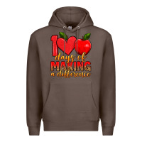 Coffee 100 days of making a difference Premium Hoodie - Artiststas
