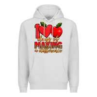 Dove Grey 100 days of making a difference Premium Hoodie - Artiststas