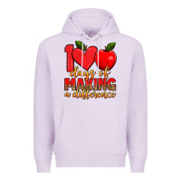 Lilac 100 days of making a difference Premium Hoodie - Artiststas