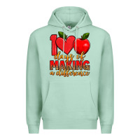 Seafoam 100 days of making a difference Premium Hoodie - Artiststas