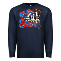 Navy oh my stars cow Premium Sweatshirt - Zillion Design Studio