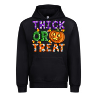 Black Thick Or Treat Urban Hoodie - Artiststas