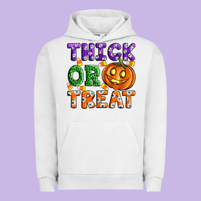Thick Or Treat Urban Hoodie Designed By Artiststas