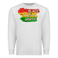 Oatmeal Heather black history month Premium Sweatshirt - texasbilliewilder