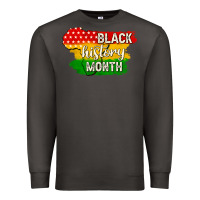Smoke black history month Premium Sweatshirt - texasbilliewilder
