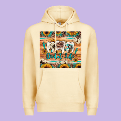 Dental Life Premium Hoodie Designed By Jahusdesignshop