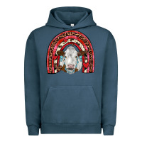 Pigment Midnight Navy valentines simmental  rainbow Urban Hoodie - JahusDesignShop