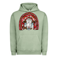 Pigment Oil Green valentines simmental  rainbow Urban Hoodie - JahusDesignShop