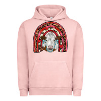 Pigment Salmon valentines simmental  rainbow Urban Hoodie - JahusDesignShop
