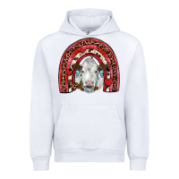 White valentines simmental  rainbow Urban Hoodie - JahusDesignShop