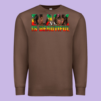 Premium Sweatshirt black is beautiful juneteenth
