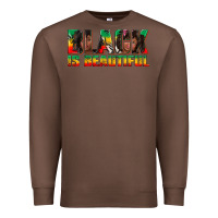 Chestnut black is beautiful juneteenth Premium Sweatshirt - texasbilliewilder
