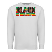 Dove Grey black is beautiful juneteenth Premium Sweatshirt - texasbilliewilder