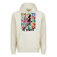 Oatmeal Heather 100 days of school Premium Hoodie - Artiststas