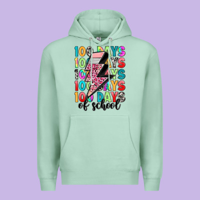 100 Days Of School Premium Hoodie Designed By Artiststas