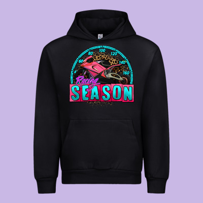 Racing Season Motorcycle Urban Hoodie Designed By Adodesignshop