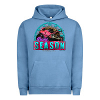 Pigment Pebble Blue racing season motorcycle Urban Hoodie - AdoDesignShop