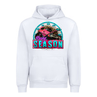 White racing season motorcycle Urban Hoodie - AdoDesignShop