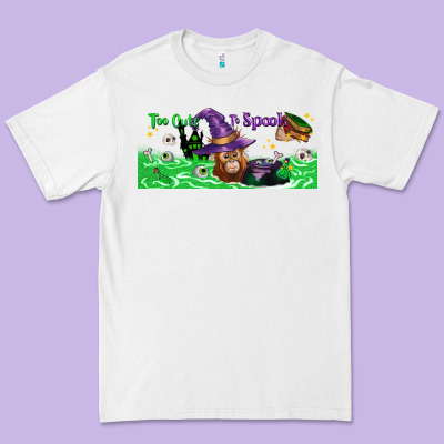 Too Cute To Spook Baby Orangutan Premium Tee Designed By Lillyallendesigns