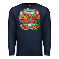 Navy watermelon truck Premium Sweatshirt - Zillion Design Studio
