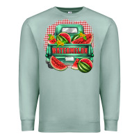Seafoam watermelon truck Premium Sweatshirt - Zillion Design Studio