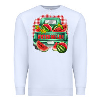 White watermelon truck Premium Sweatshirt - Zillion Design Studio