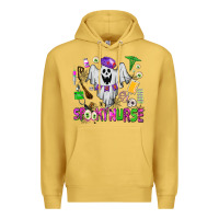 Antique Gold spooky nurse Premium Hoodie - AdoDesignShop