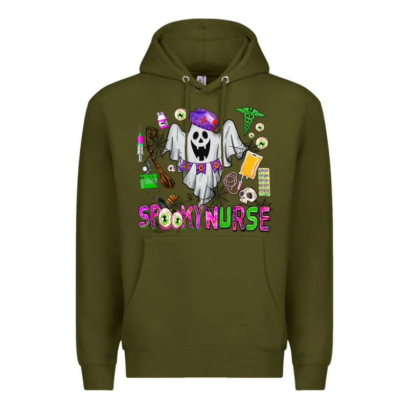 Spooky Nurse Premium Hoodie by AdoDesignShop | Teevron