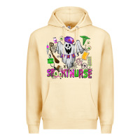Pina Colada spooky nurse Premium Hoodie - AdoDesignShop