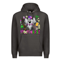 Smoke spooky nurse Premium Hoodie - AdoDesignShop