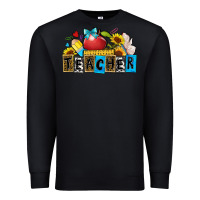 Black teacher Premium Sweatshirt - Zillion Design Studio