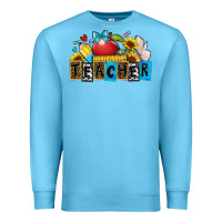 Ocean Blue teacher Premium Sweatshirt - Zillion Design Studio