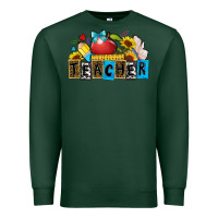 Sports Green teacher Premium Sweatshirt - Zillion Design Studio