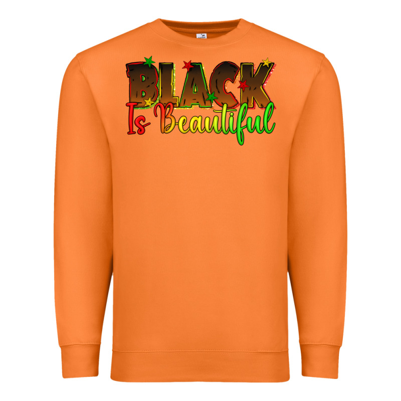 Black Is Beautiful Juneteenth Premium Sweatshirt by texasbilliewilder | Teevron