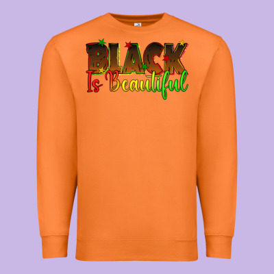 Premium Sweatshirt black is beautiful juneteenth